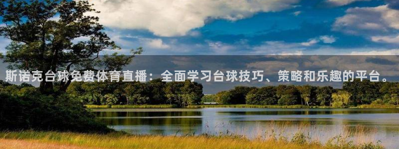 斯诺克台球免费体育直播：全面学习台球技巧、策略和乐趣的平台。